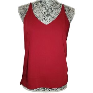 Brick red color cami